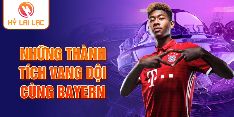 Những thành tích vang dội cùng Bayern