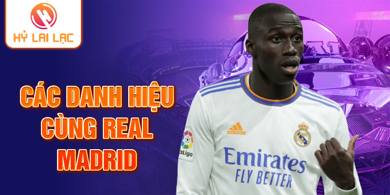 Các danh hiệu cùng Real Madrid