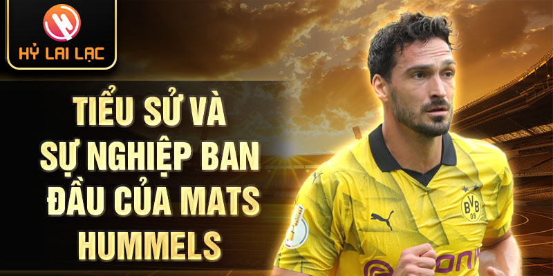 Tiểu sử và sự nghiệp ban đầu của mats hummels