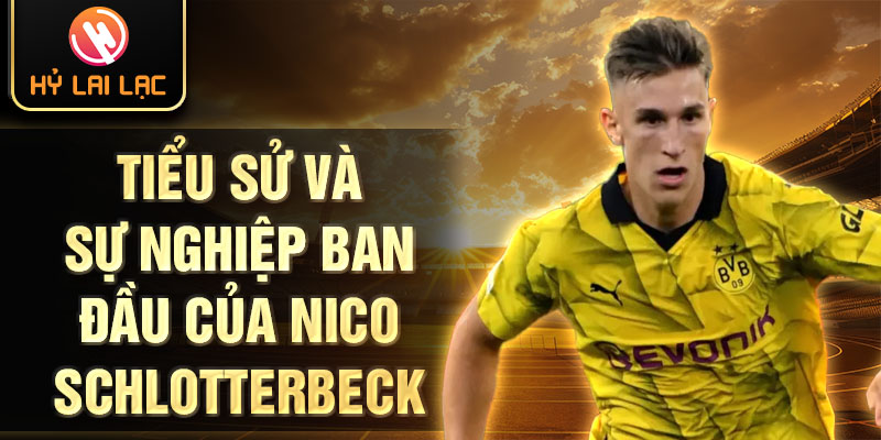 Tiểu sử và sự nghiệp ban đầu của nico schlotterbeck